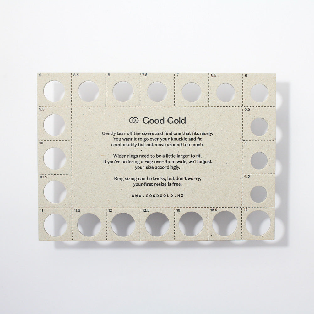 Ring Sizer– Good Gold